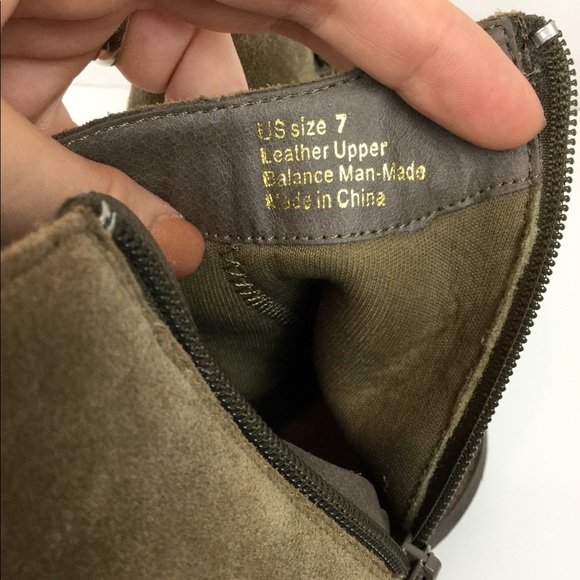 Very Volatile Suede Booties Ankle Boots - Picture 6 of 8